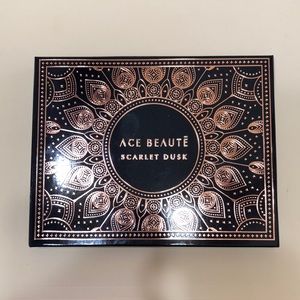 Ace Beaute Scarlet Dusk Eyeshadow Palette 12 Colors BNIB